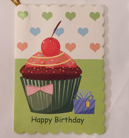 Small Happy Birthday Greeting Card