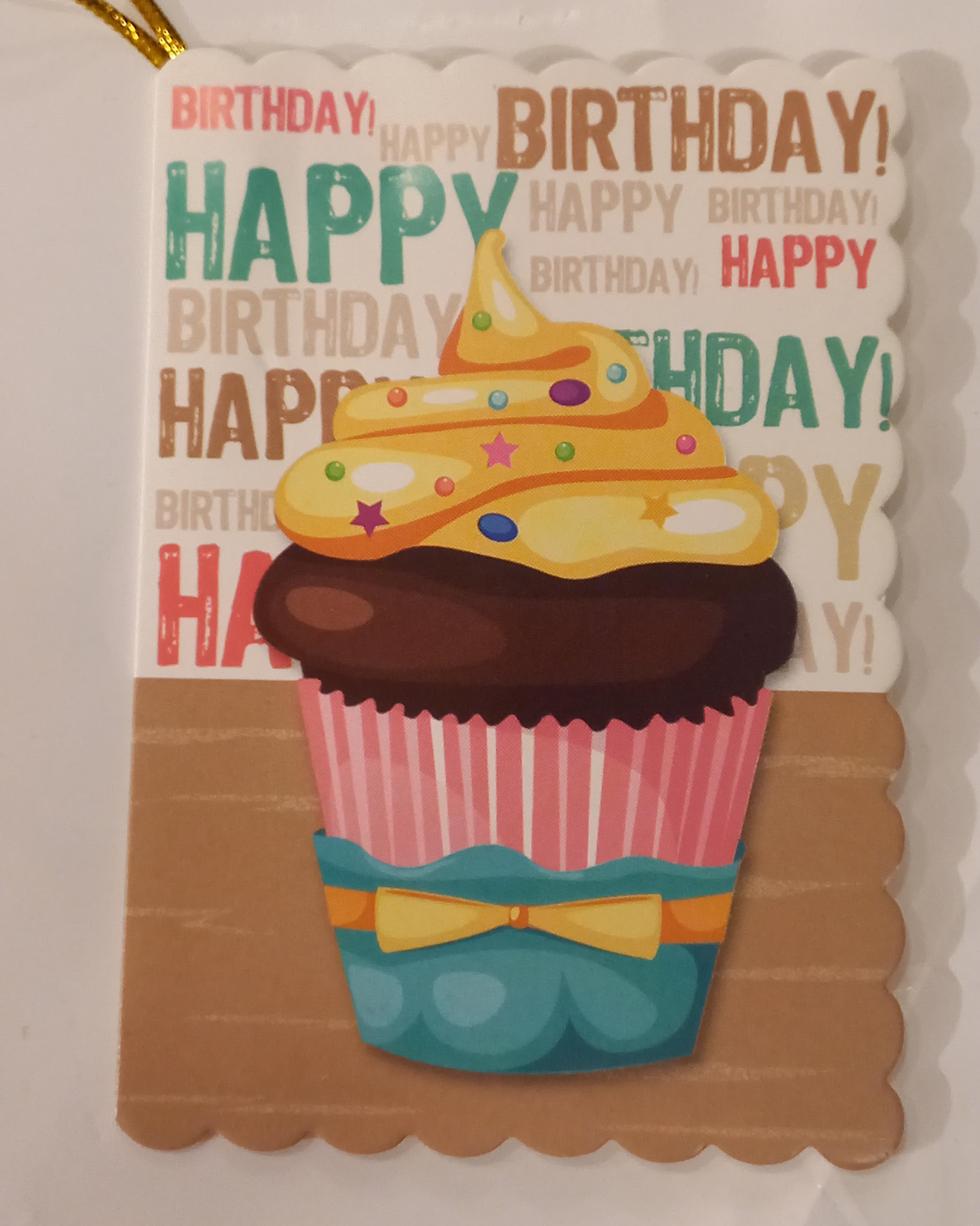 Small Happy Birthday Greeting Card