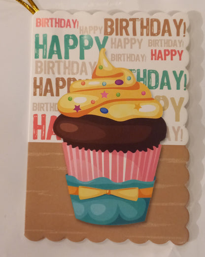 Small Happy Birthday Greeting Card