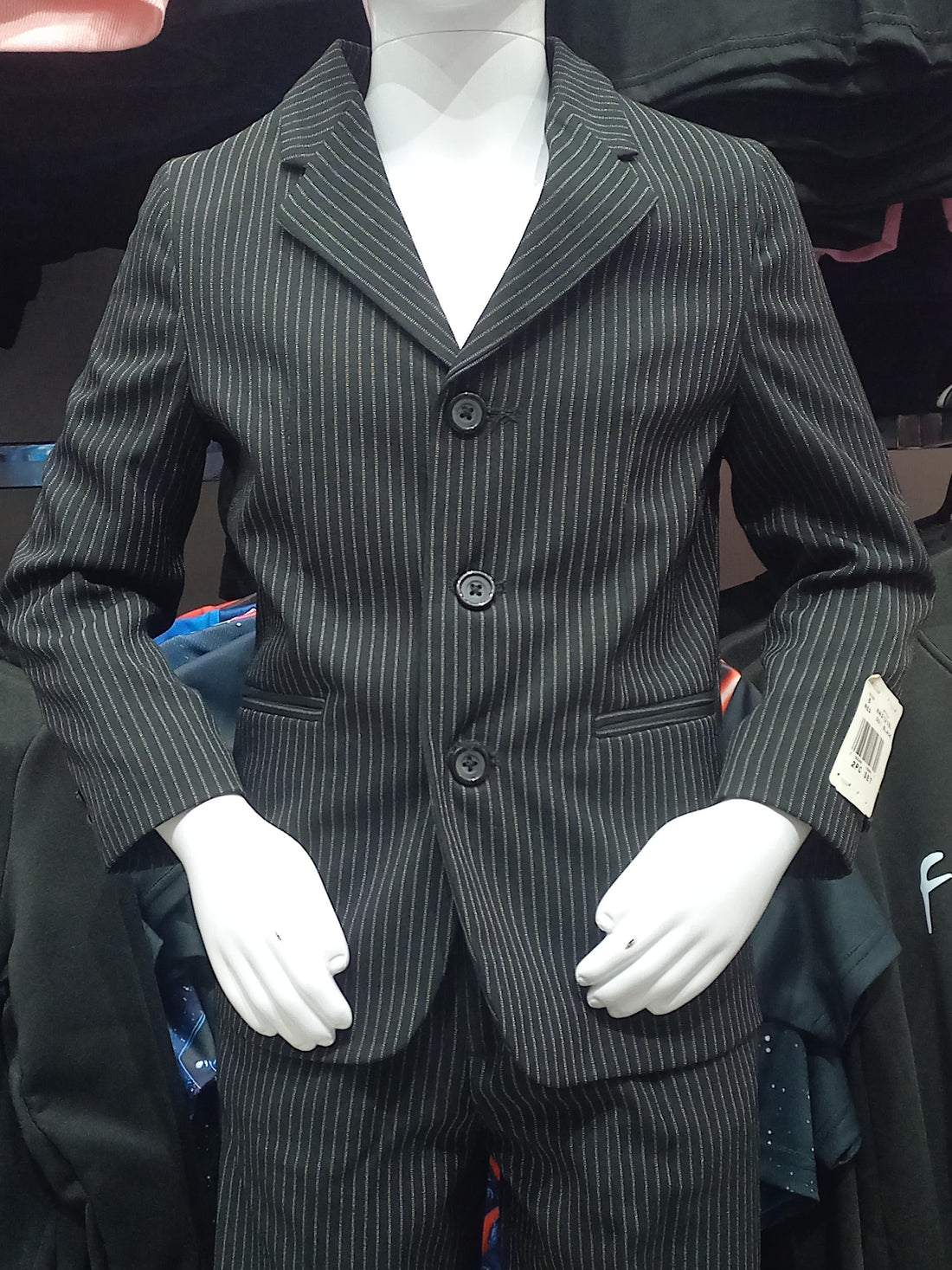 Boys Toddler 2PC Black Suit
