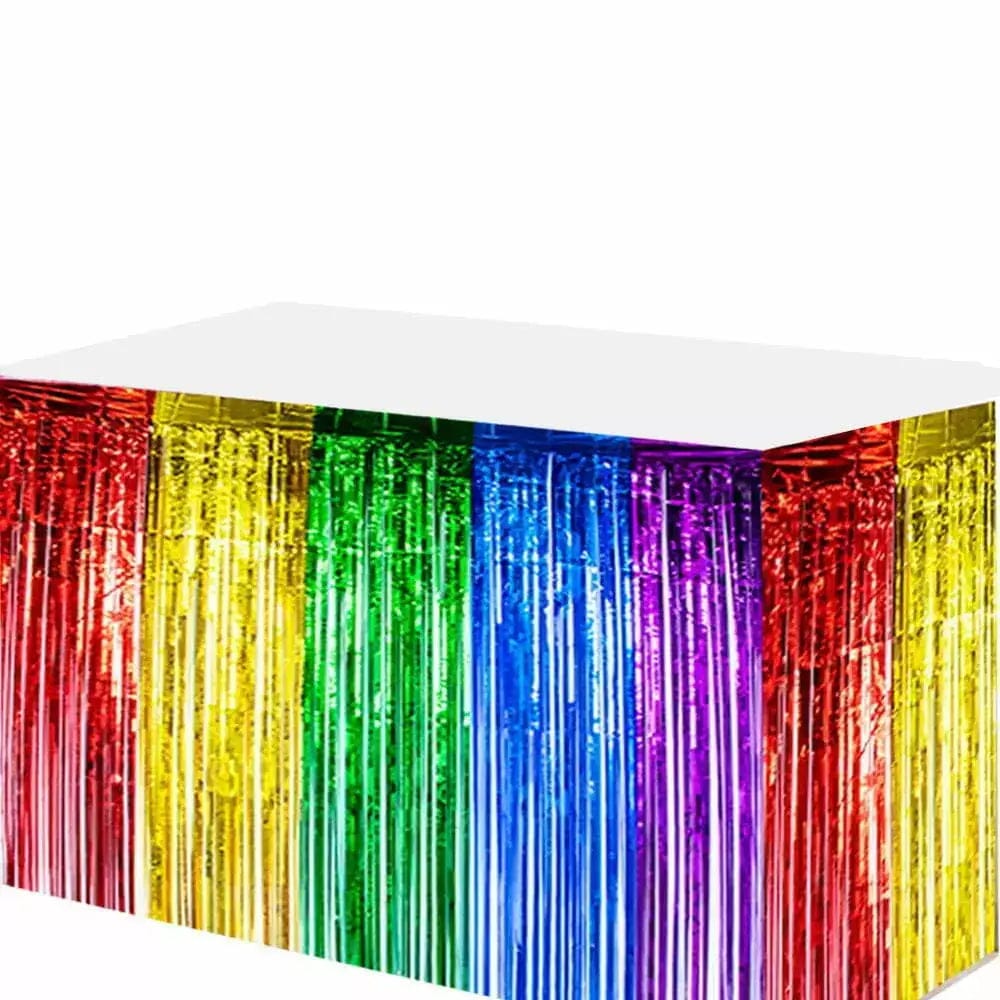 Glitter Table Skirt 9ft width (108" x 30")