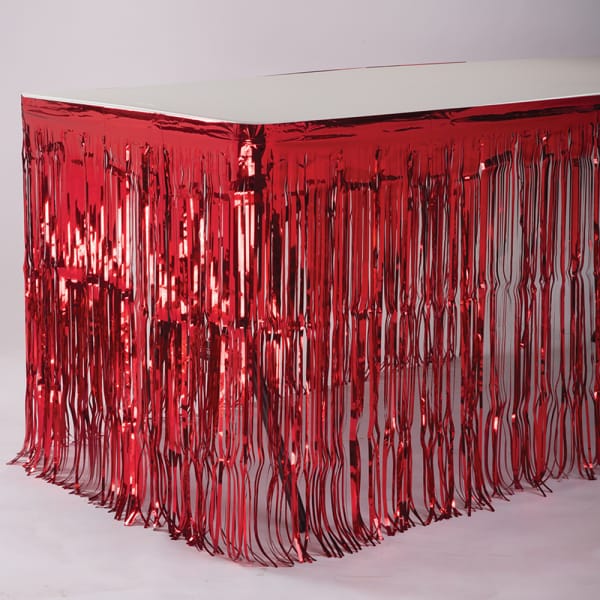 Glitter Table Skirt 9ft width (108" x 30")