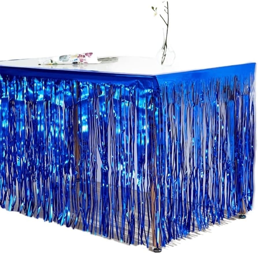 Glitter Table Skirt 9ft width (108" x 30")