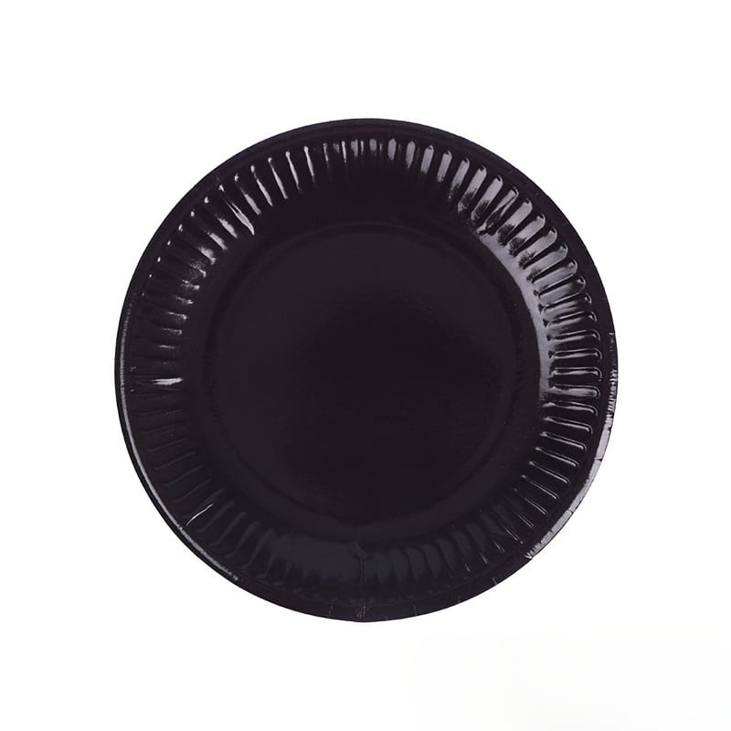 9&quot; Plain Colored Craft Paper Plates (10pcs)