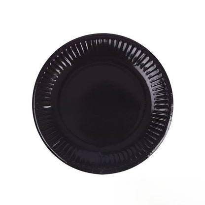 9&quot; Plain Colored Craft Paper Plates (10pcs)
