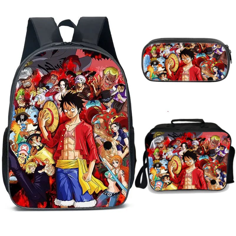 One Piece Luffy Ultimate Edition set (3PC) (1 compartment) No. 2