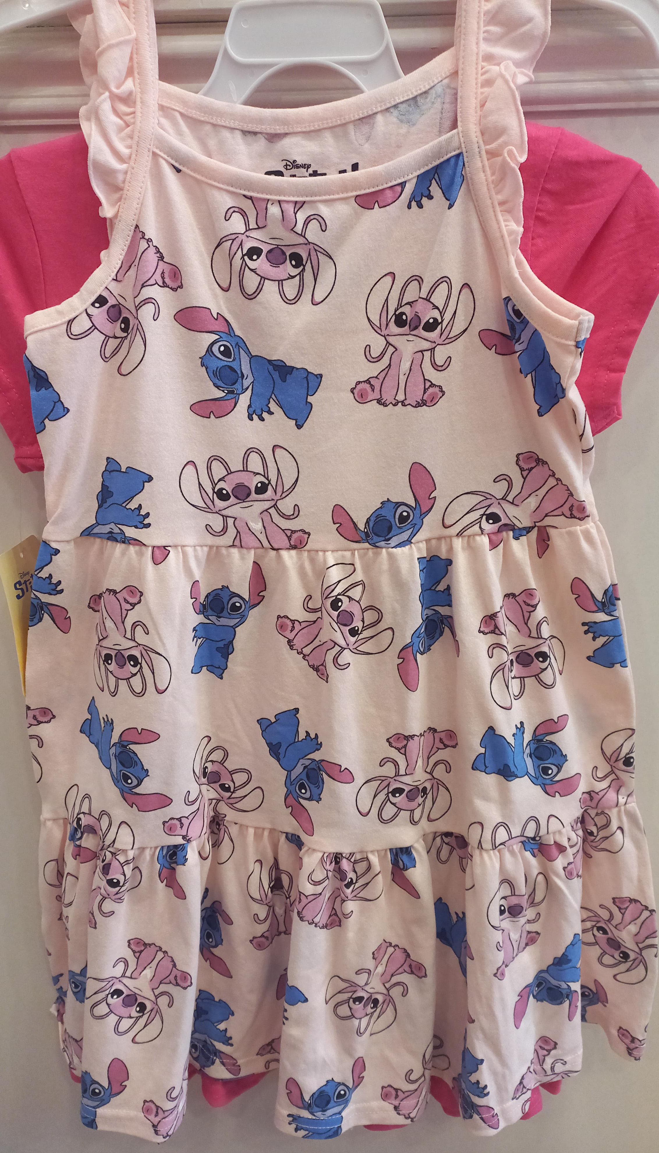 Stitch and Angel 2PCS Dress Set
