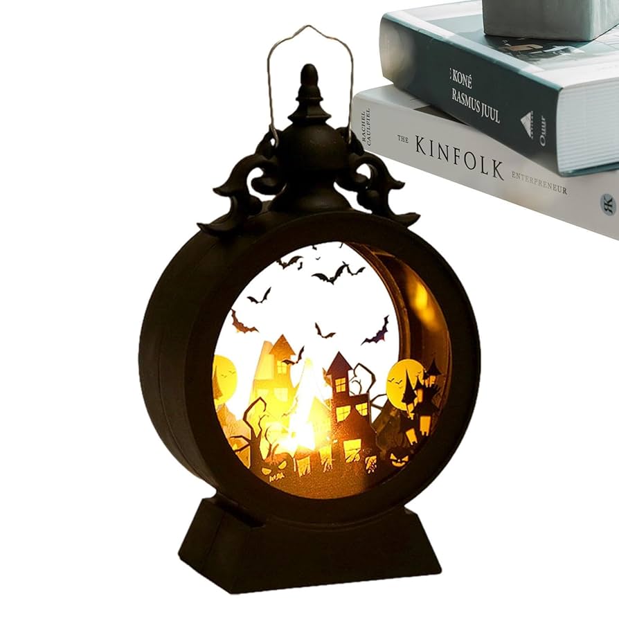 Halloween Circular Vintage Lamps