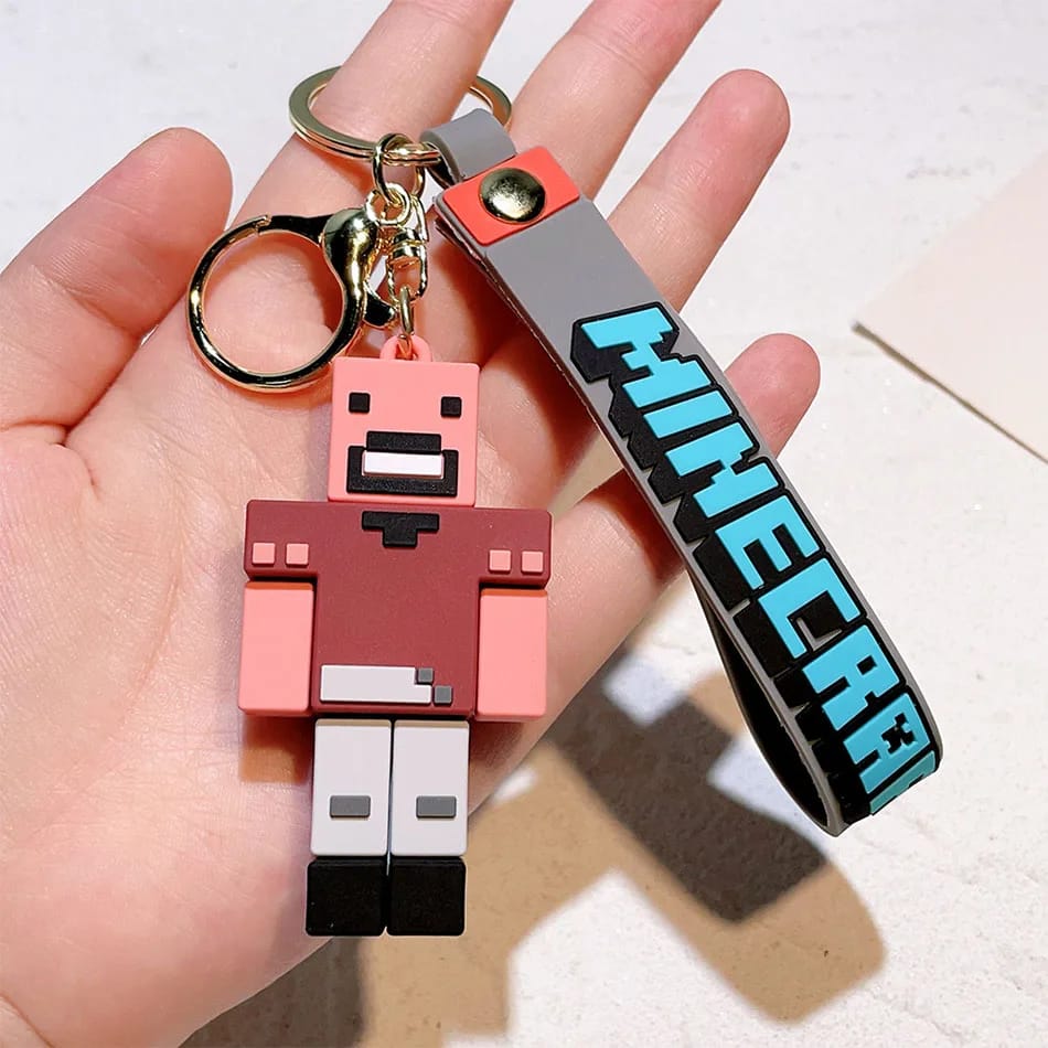 Minecraft Character Keychain | Preppy Kids Trinidad