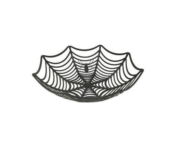 Halloween Spider Web Candy Bowls