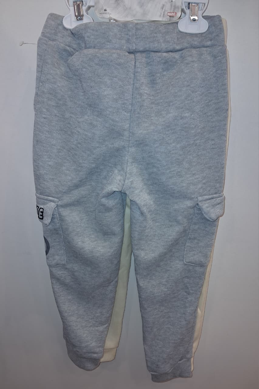 Marvel Avengers Grey &amp; Cream 2PC Joggers