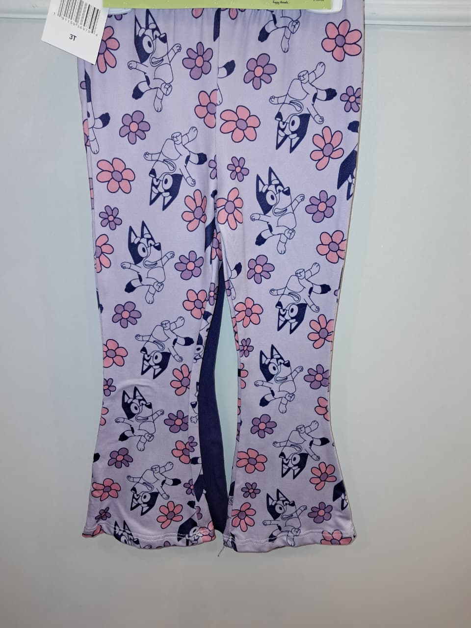 Bluey 2PC Purple Bell Bottom Leggings