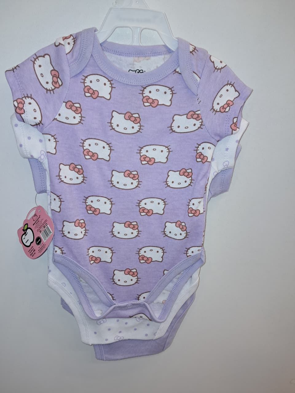 Sanrio Hello Kitty Purple 3PCS Onesies