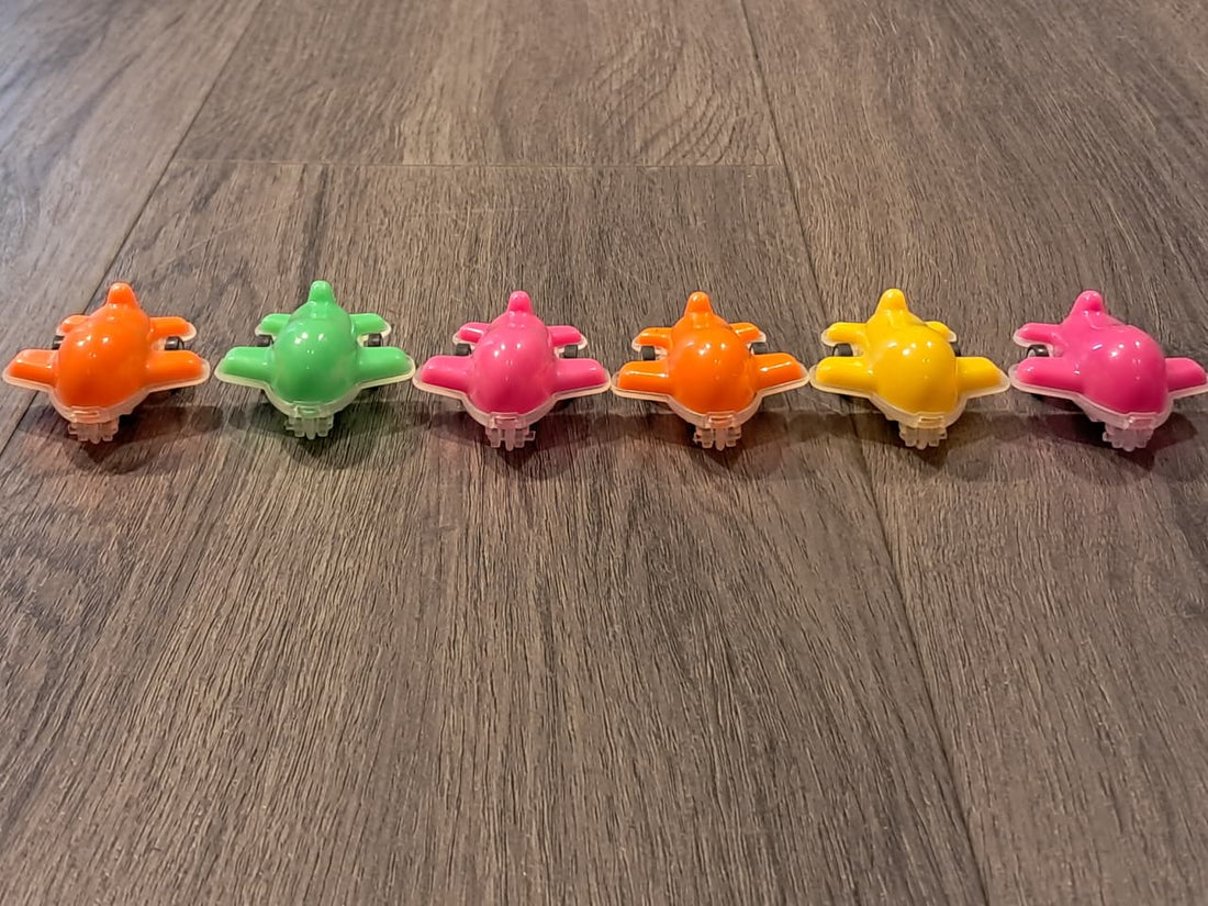 Aeroplane Party Favor Toys (Pack of 6)