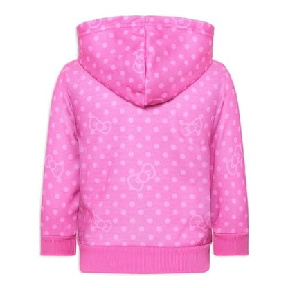 Sanrio Hello Kitty Pink 3D Zipper Hoodie