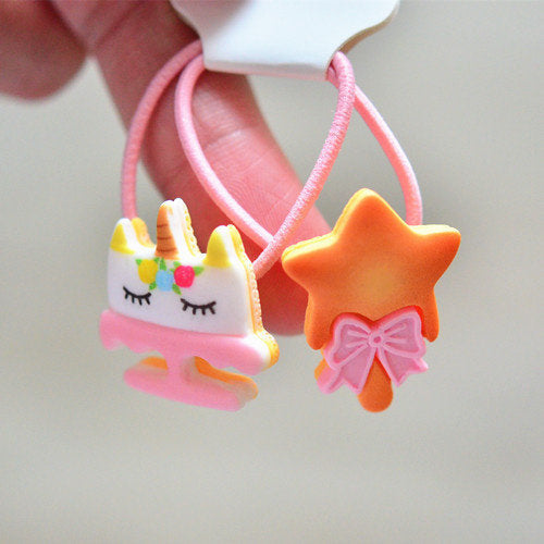 Adorable Girls Hair Ties (2PCS)