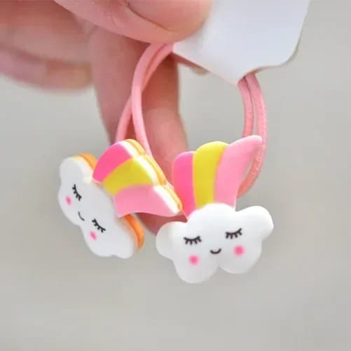 Adorable Girls Hair Ties (2PCS)
