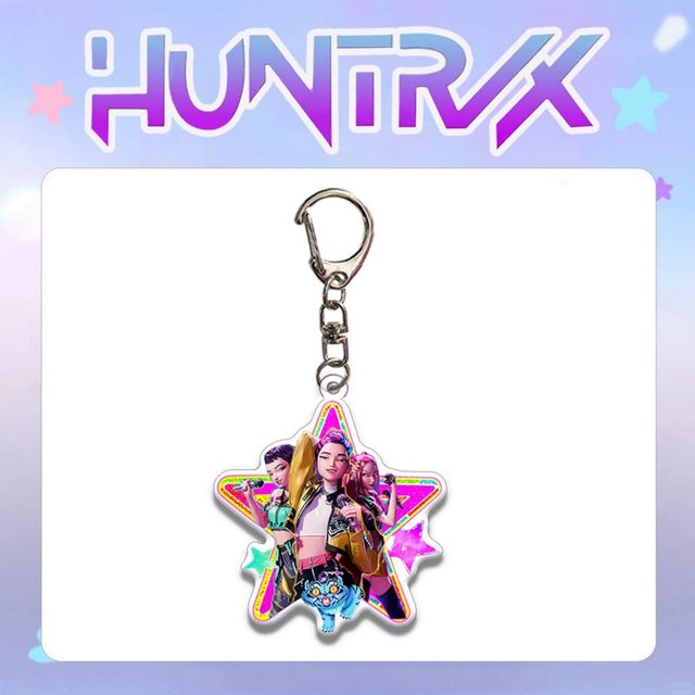 Kpop Demon Hunter Huntrix Acrylic Keychain