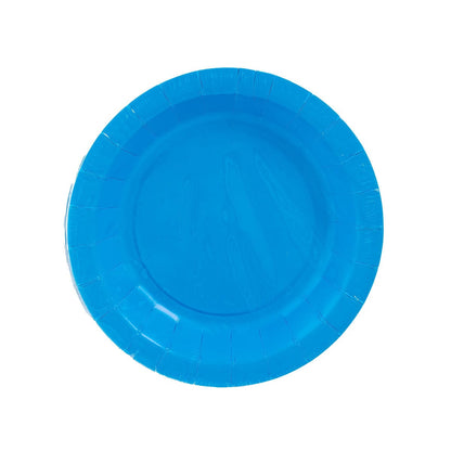 Coloured Plastic 9 inch plates