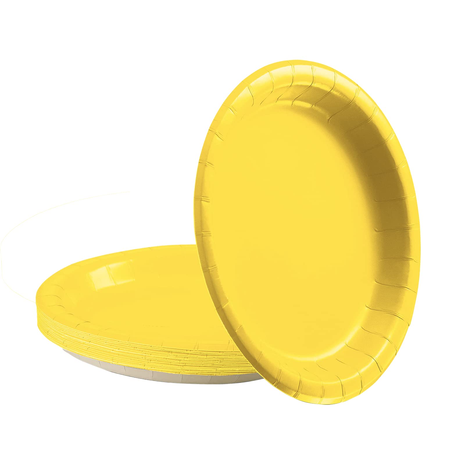 Coloured Plastic 9 inch plates