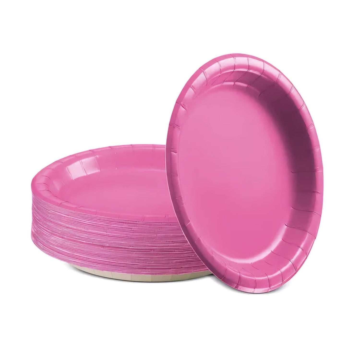 Coloured Plastic 9 inch plates