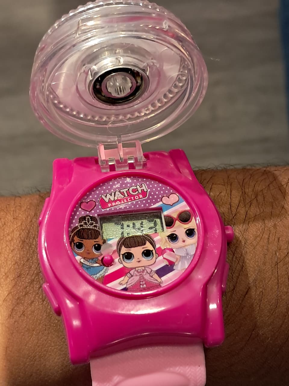Kids LOL Dolls Rotating Flip Watch