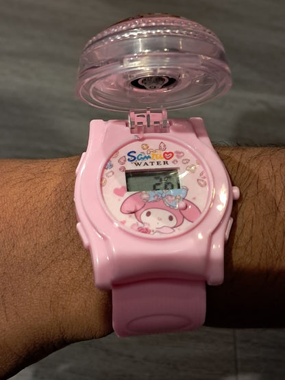 Kids Sanrio Rotating Flip Watch