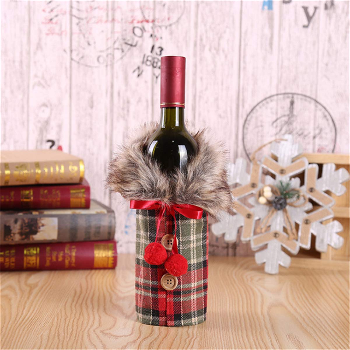 Sweater Coat Wine Bottle Holder