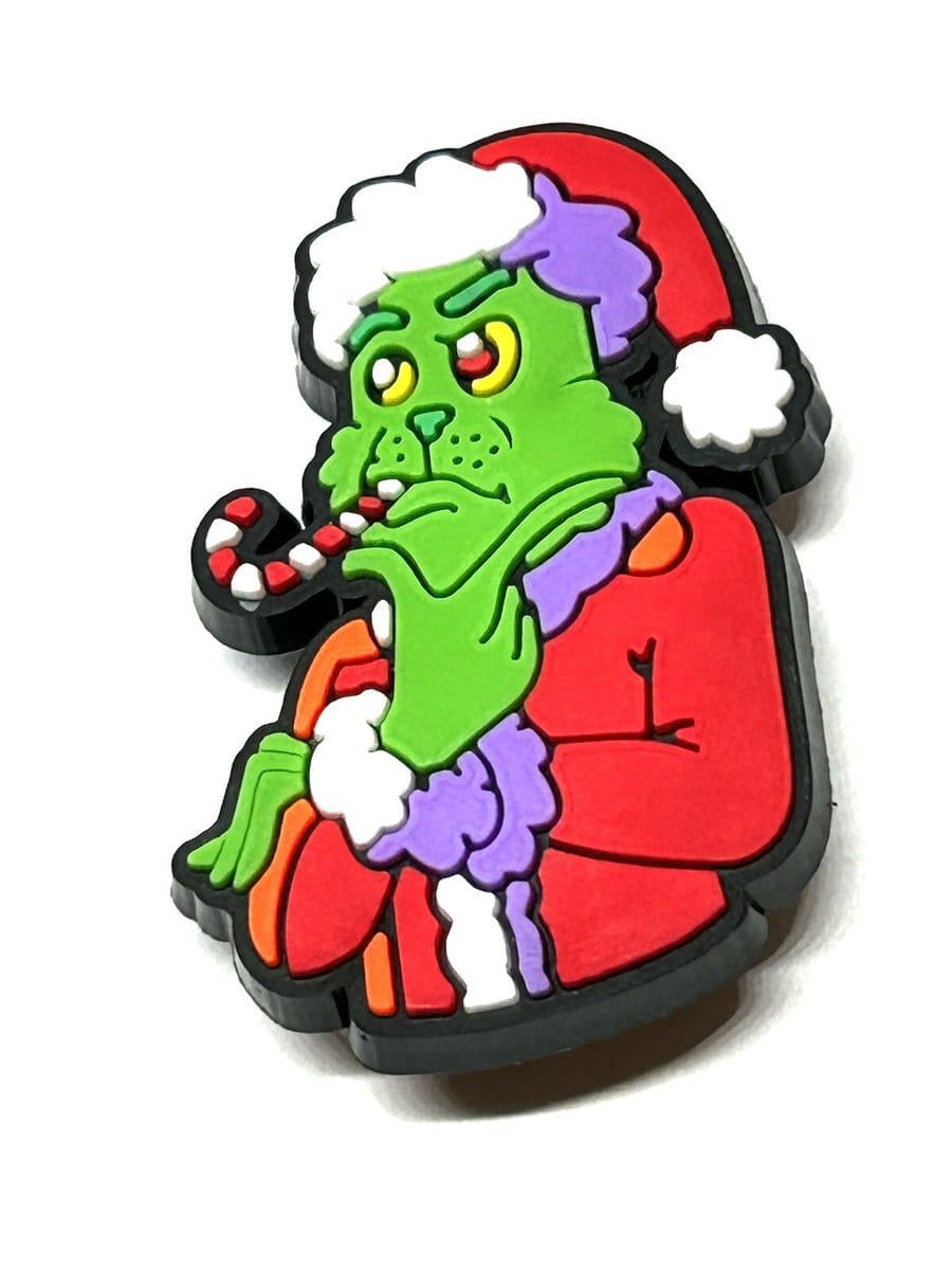 Grinch Crocs Charm (1 pc) charms jibbitz