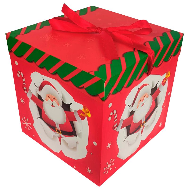 Red Santa Gift Box