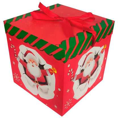 Red Santa Gift Box
