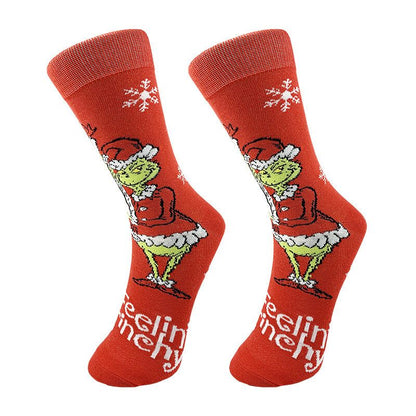 Grinch Festive Socks (1 pair)