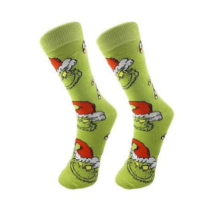Grinch Festive Socks (1 pair)