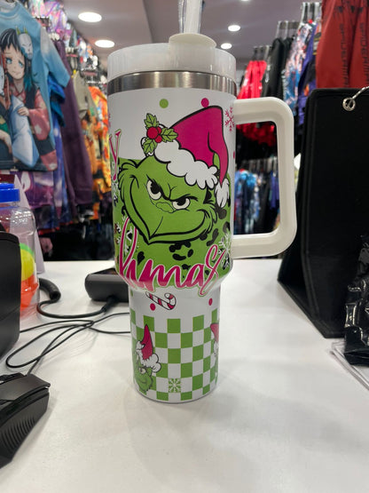 Grinch Christmas Tumbler cup