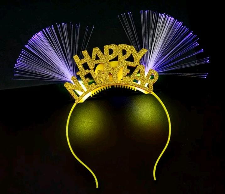 LED Happy New YEAR Head Band