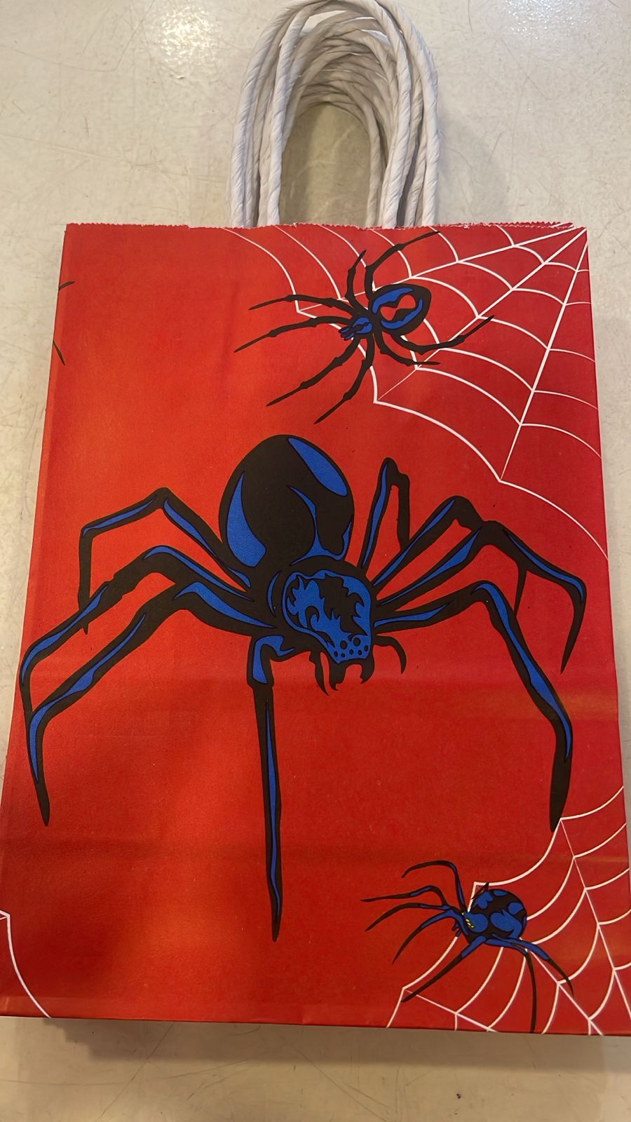 Spiderman Gift Bag Kraft