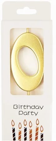 Zarcn GOLD CANDLES 0 TO 9