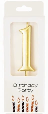 Zarcn GOLD CANDLES 0 TO 9