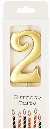 Zarcn GOLD CANDLES 0 TO 9