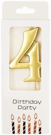 Zarcn GOLD CANDLES 0 TO 9