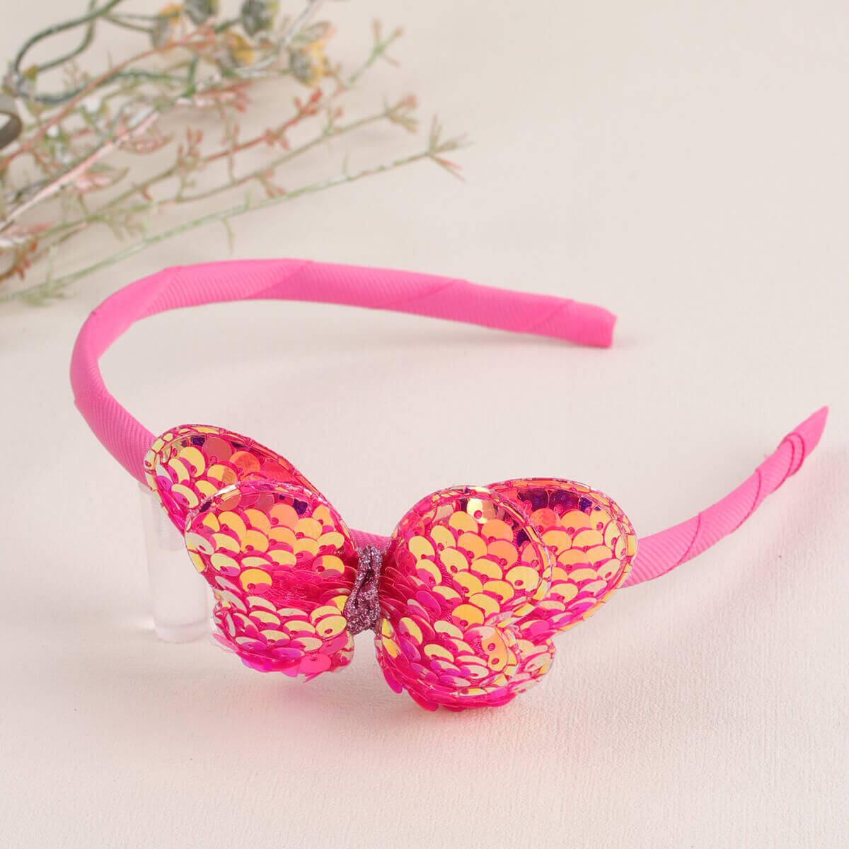 Butterfly sequin Headband