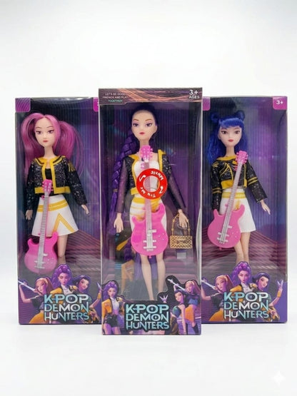 Golden Kpop Demon Hunter Musical Doll