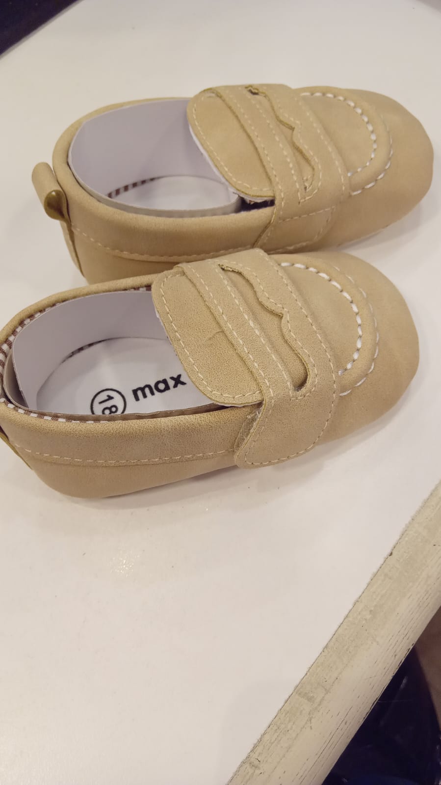 Max Baby Loafers (tan)