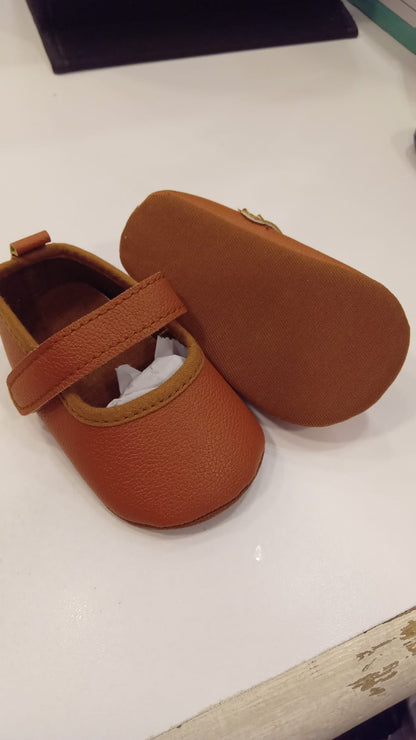 Mary Jane Brown Flats