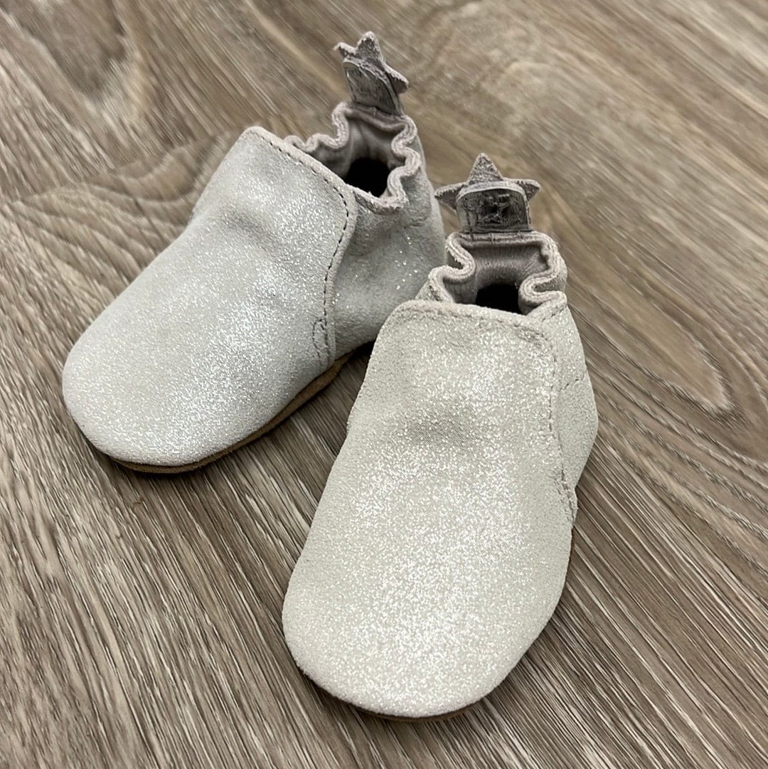 Robeez Shimmer Slip-on crib shoes