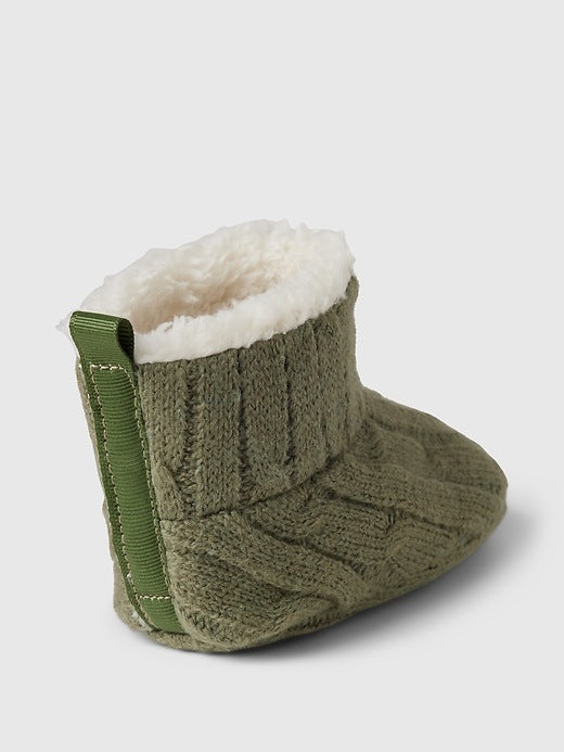 GAP Green Knit Bootie