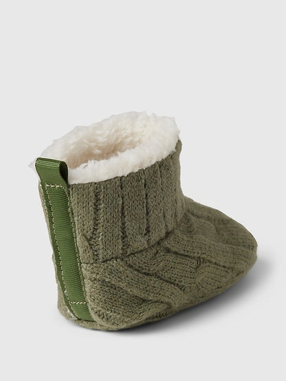 GAP Green Knit Bootie