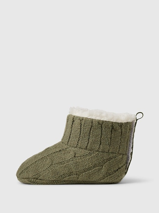 GAP Green Knit Bootie