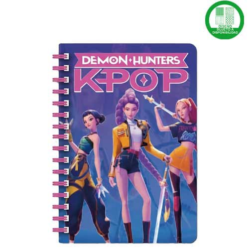 Kpop Demon Hunters Mini Notebook
