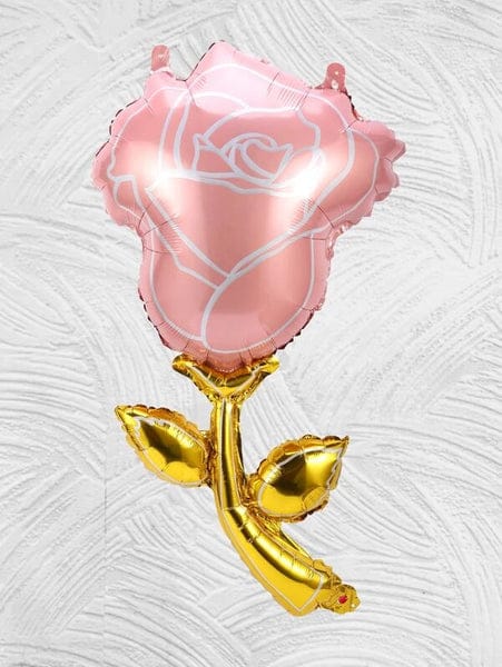Pink Rose Foil Balloon